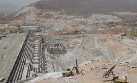 Ethiopian GERD dam