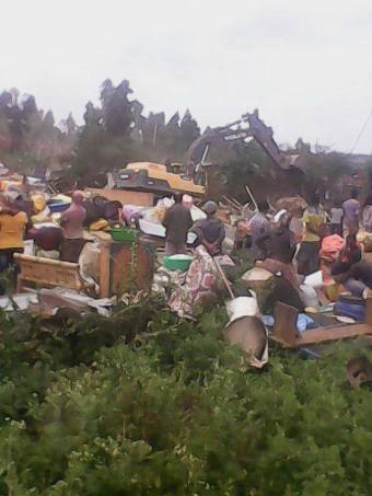 NFSL demolishing In Addis
