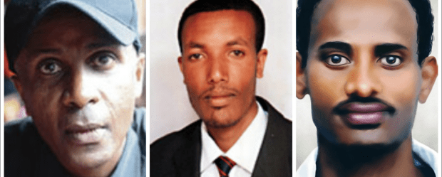 Journalist Eskinder, Woubshet and Zelalem